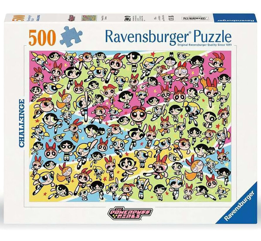 Ravensburger The Powerpuff Girls Challenge Puzzle 500pcs