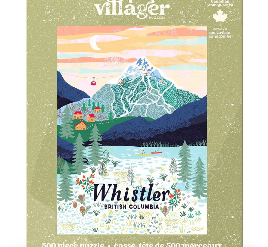 Villager Whistler Mountain Puzzle 500pcs