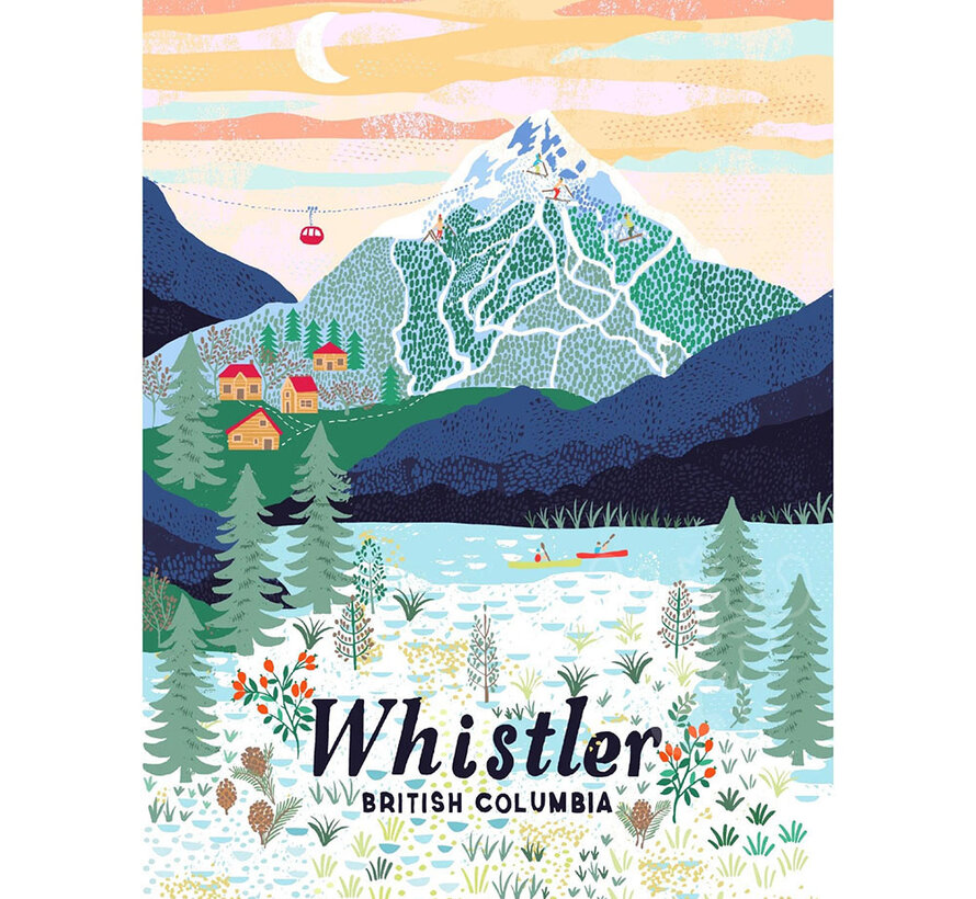 Villager Whistler Mountain Puzzle 500pcs