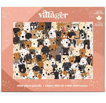 Villager Puzzles Villager Rescue Dogs Puzzle 1000pcs