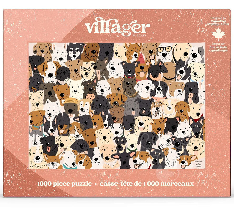 Villager Rescue Dogs Puzzle 1000pcs