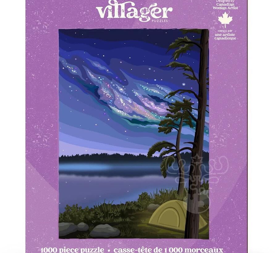 Villager Northern Camping Puzzle 1000pcs