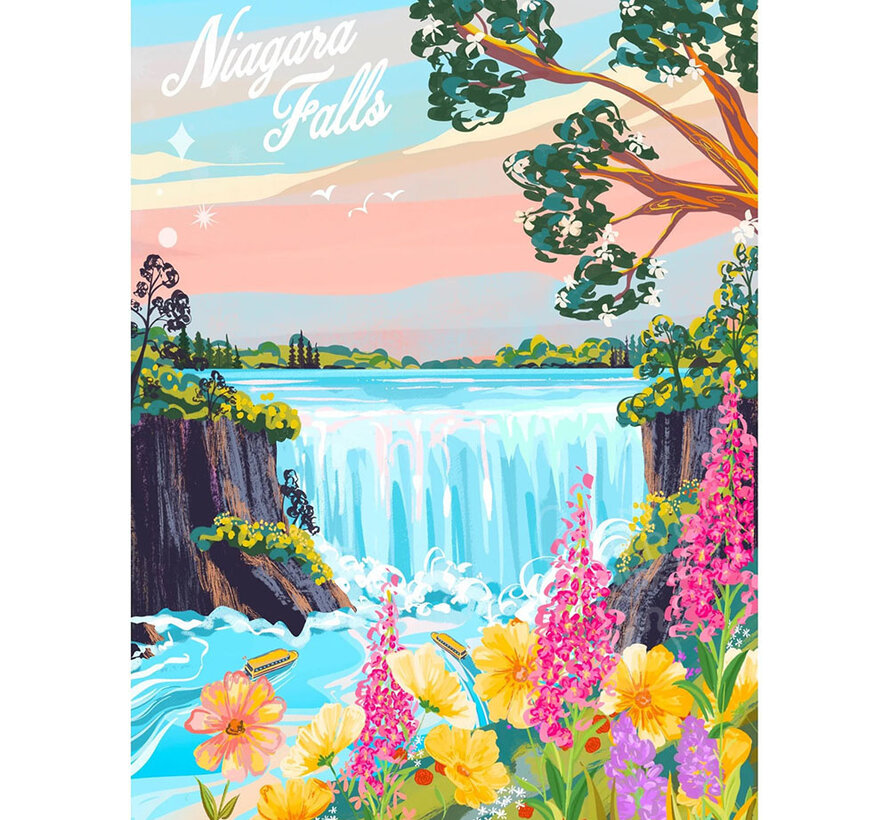 Villager Niagara Falls Puzzle 500pcs