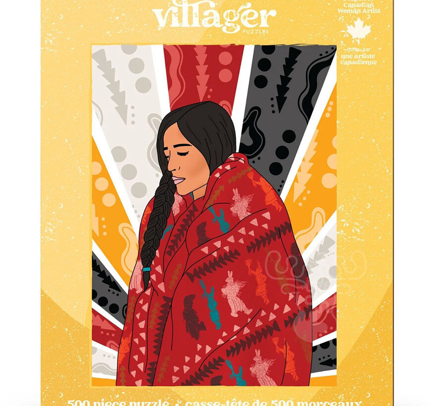 Villager Matriarch Blanket Puzzle 500pcs