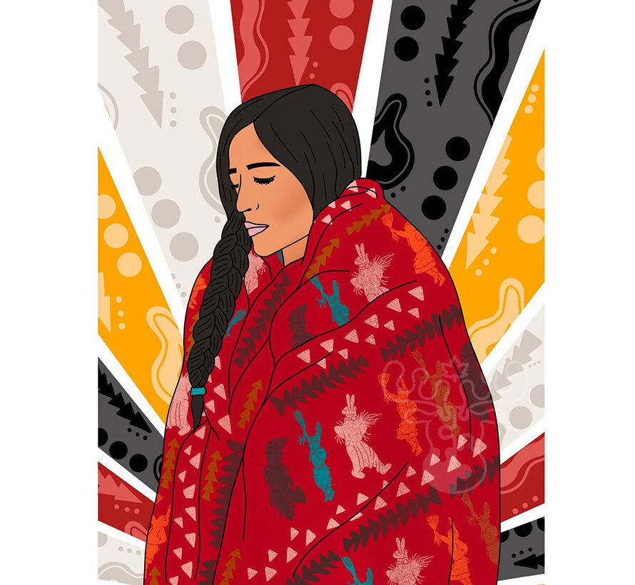 Villager Matriarch Blanket Puzzle 500pcs