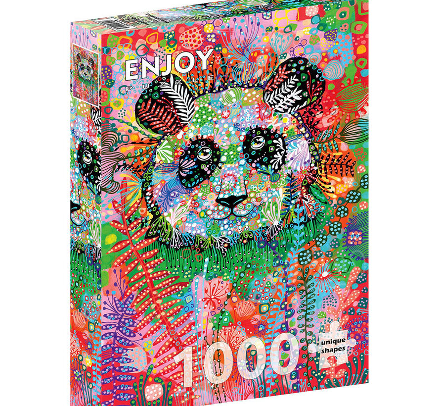 Enjoy Forest Enigmatic Panda Puzzle 1000pcs