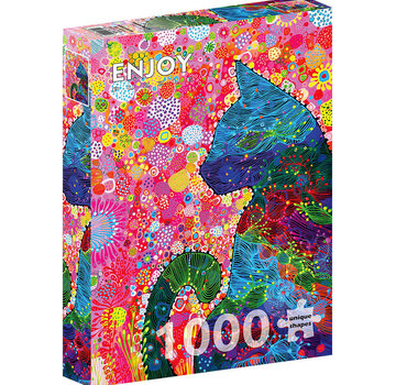 ENJOY Puzzle Enjoy Wandering Cat Puzzle 1000pcs