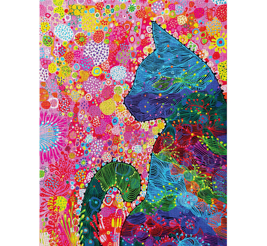 Enjoy Wandering Cat Puzzle 1000pcs