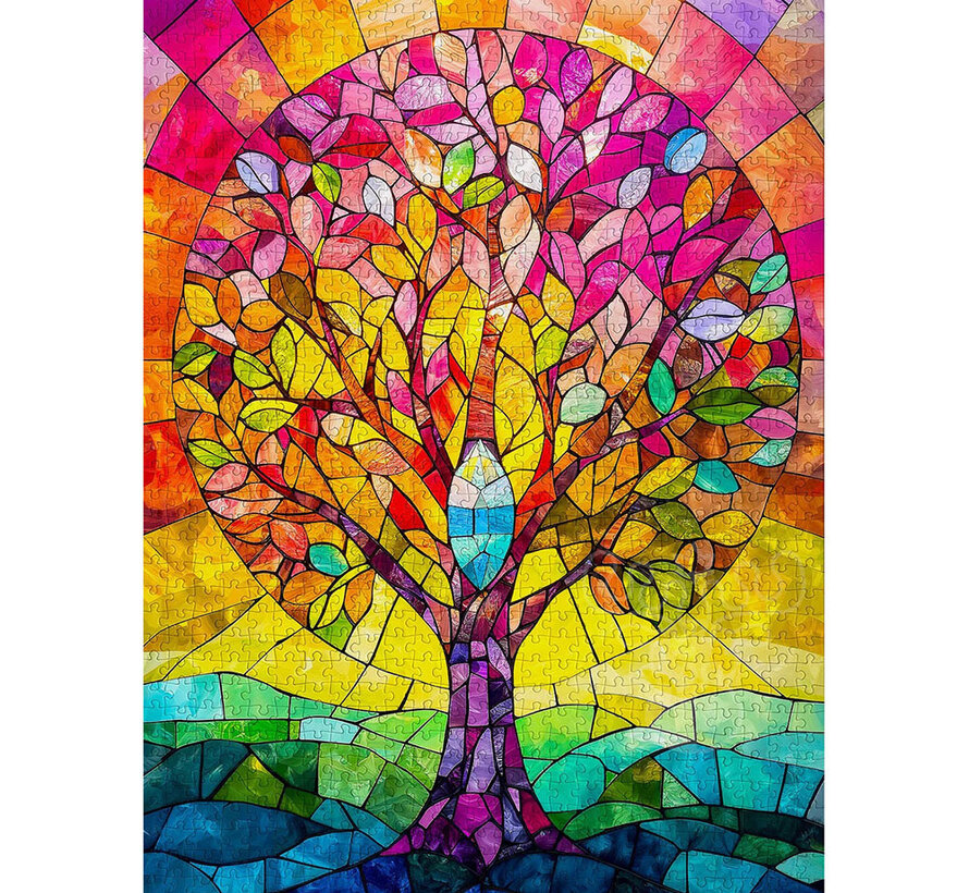 Enjoy Crystallized Tree Puzzle 1000pcs