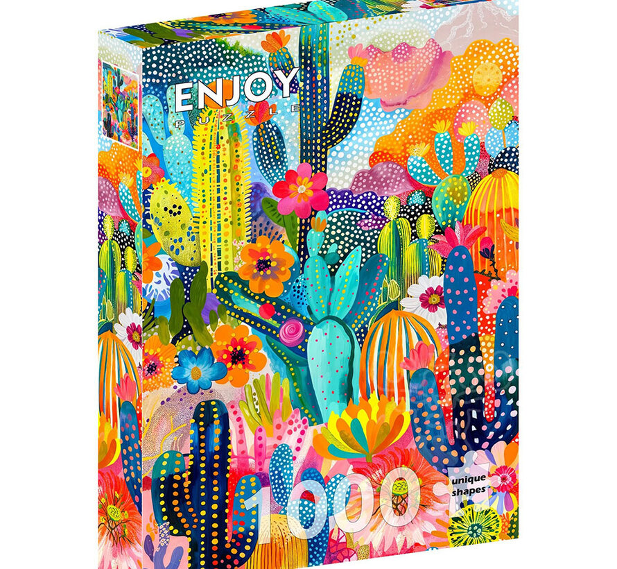 Enjoy Cacti Land Puzzle 1000pcs
