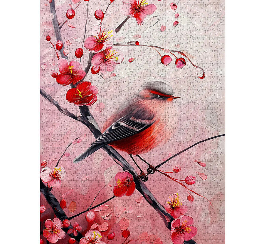 Enjoy Ruby Songbird Puzzle 1000pcs