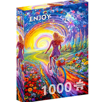 ENJOY Puzzle Enjoy Pedals to Freedom Puzzle 1000pcs