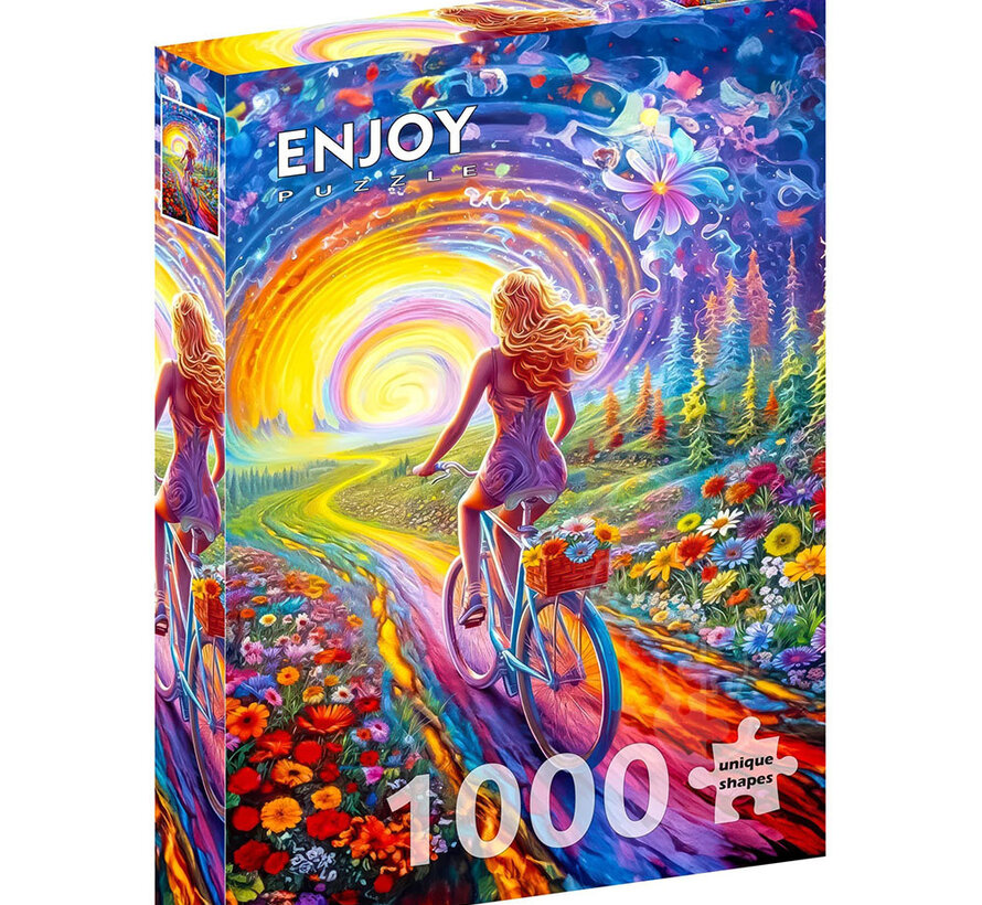 Enjoy Pedals to Freedom Puzzle 1000pcs