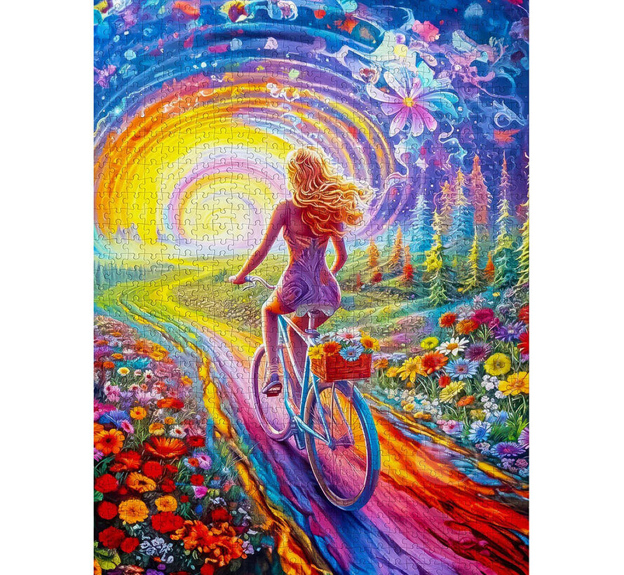 Enjoy Pedals to Freedom Puzzle 1000pcs