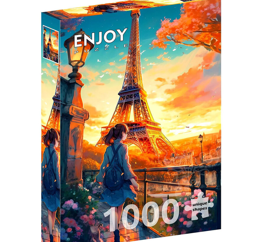 Enjoy Parisian Wanderlust Puzzle 1000pcs