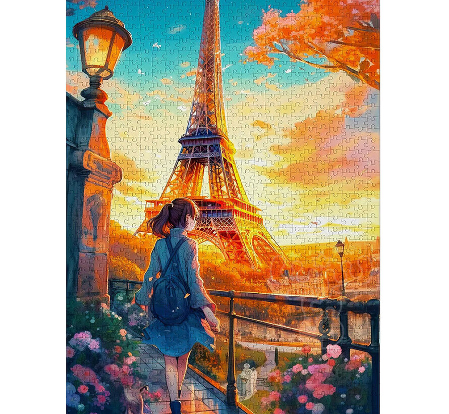 Enjoy Parisian Wanderlust Puzzle 1000pcs