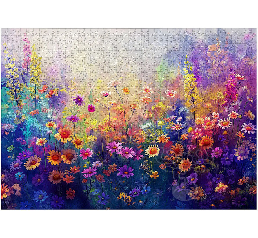 Enjoy Flowering Glade Puzzle 1000pcs