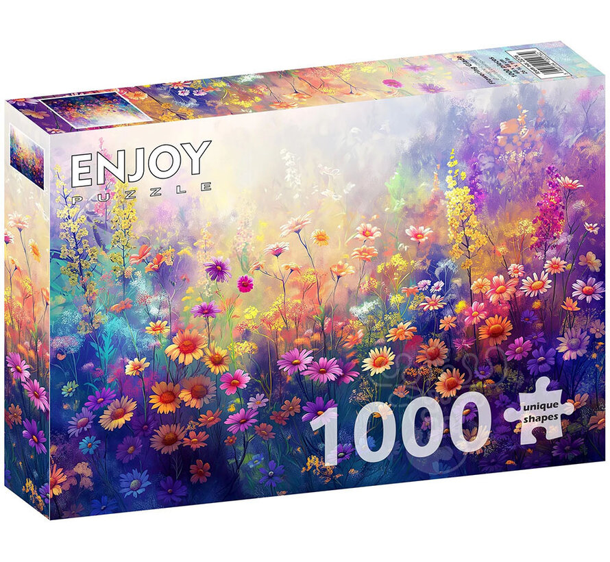 Enjoy Flowering Glade Puzzle 1000pcs
