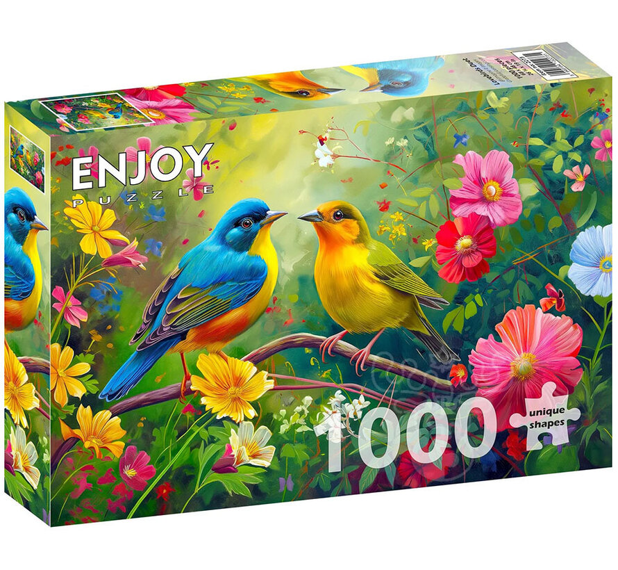 Enjoy Lovebirds Duet Puzzle 1000pcs
