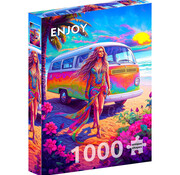 ENJOY Puzzle Enjoy Hippie at Heart Puzzle 1000pcs