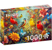 ENJOY Puzzle Enjoy Chirps and Flutters Puzzle 1000pcs