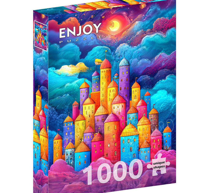 Enjoy Clouds Fortress Puzzle 1000pcs