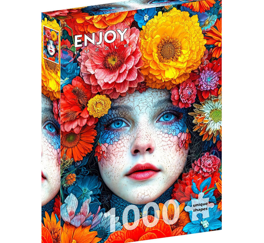 Enjoy Floral Grasp Puzzle 1000pcs