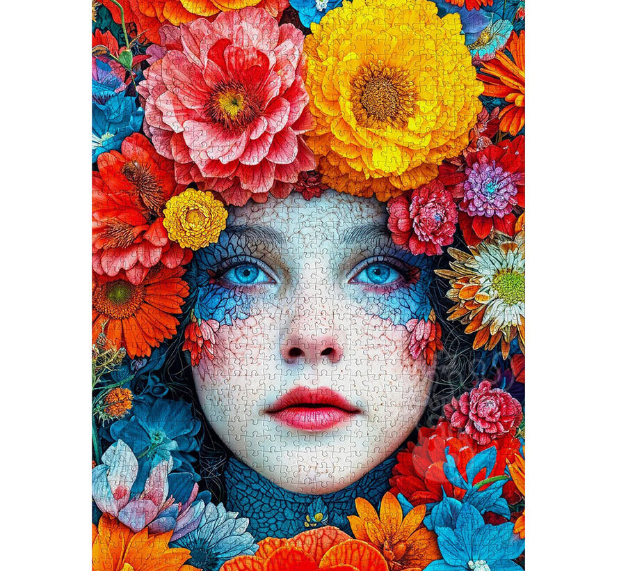 Enjoy Floral Grasp Puzzle 1000pcs
