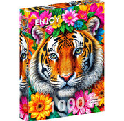 ENJOY Puzzle Enjoy Stripes and Blooms Puzzle 1000pcs
