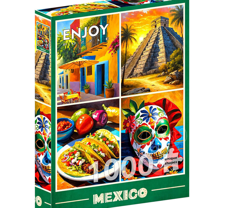 Enjoy Mexico Puzzle 1000pcs