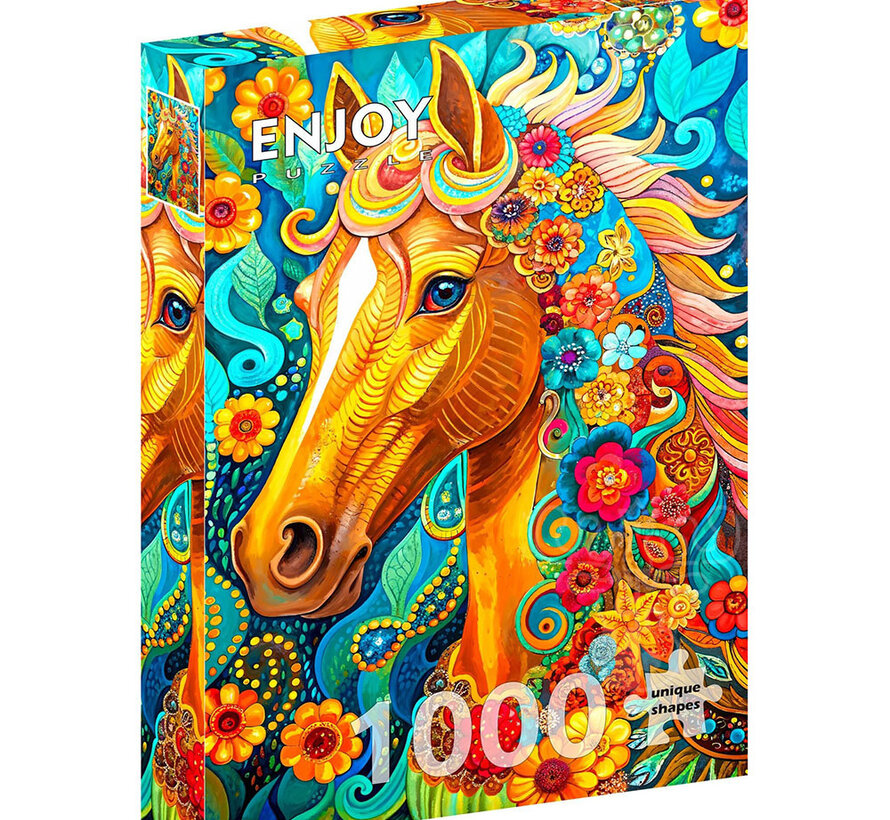 Enjoy Blooming Mane Puzzle 1000pcs