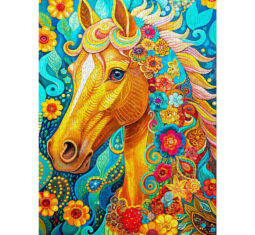 Enjoy Blooming Mane Puzzle 1000pcs