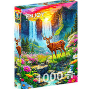 ENJOY Puzzle Enjoy Deer Paradise Puzzle 1000pcs