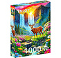 Enjoy Deer Paradise Puzzle 1000pcs
