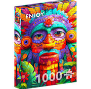 ENJOY Puzzle Enjoy Floral Totem Puzzle 1000pcs