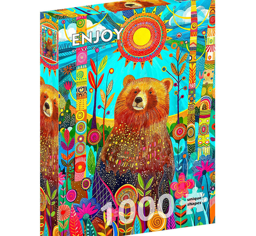 Enjoy Hibernation Ends Puzzle 1000pcs