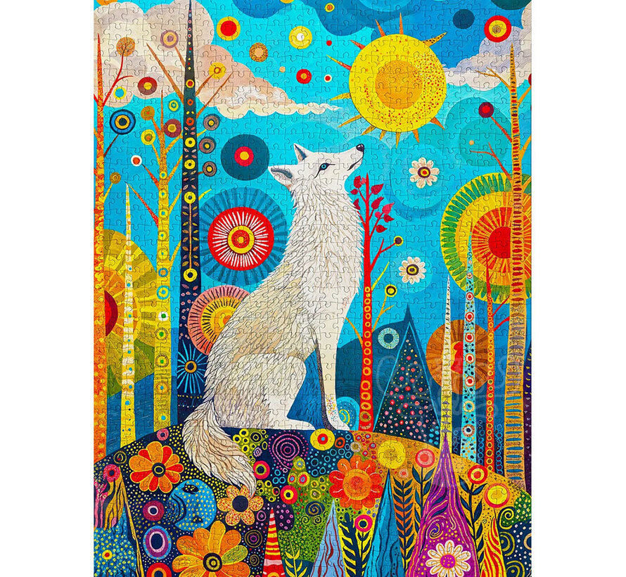 Enjoy White Guardian Puzzle 1000pcs