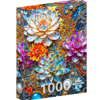 ENJOY Puzzle Enjoy Pearlescent Waterlilies Puzzle 1000pcs