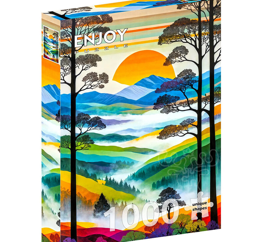 Enjoy Hilltops Breeze Puzzle 1000pcs