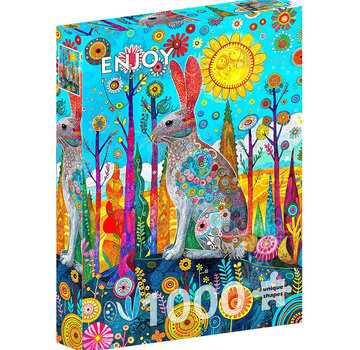 ENJOY Puzzle Enjoy Hare's Whimsical Land Puzzle 1000pcs