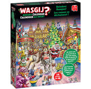 Jumbo Jumbo Wasgij Christmas Advent Calendar Reindeer Rumpus Puzzle 24 x 54pcs - CANADA ONLY