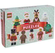 Chronicle Books Chronicle LEGO Countdown to Christmas 12 Days of Minifigure Advent Calendar Puzzles 12 x 48pcs