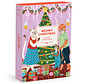 Galison Meowy Christmas 12 Days of Puzzles Christmas Countdown Advent Calendar Puzzle 500pcs (12 x 42pcs)