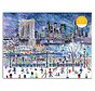 Galison Michael Storrings Snowfall Over New York City Puzzle 1000pcs