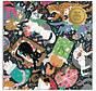 Galison Catmas Chaos Foil Puzzle 500pcs