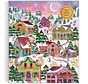 Galison Joy Laforme Snowcap Village Foil Puzzle 1000pcs