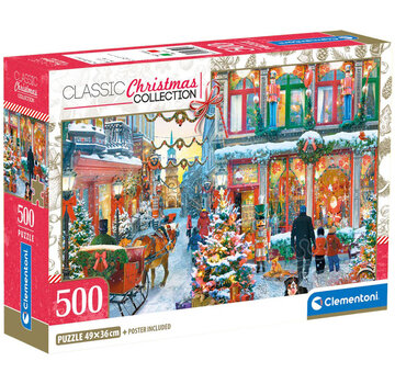 Clementoni Clementoni Classic Christmas: Joy of Christmas Puzzle 500pcs