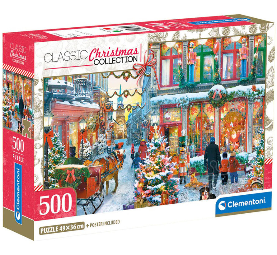 Clementoni Classic Christmas: Joy of Christmas Puzzle 500pcs