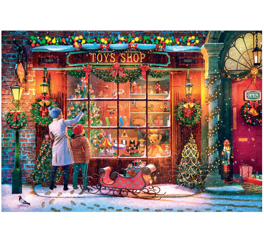 Clementoni Classic Christmas: Old Toy Shop Puzzle 500pcs