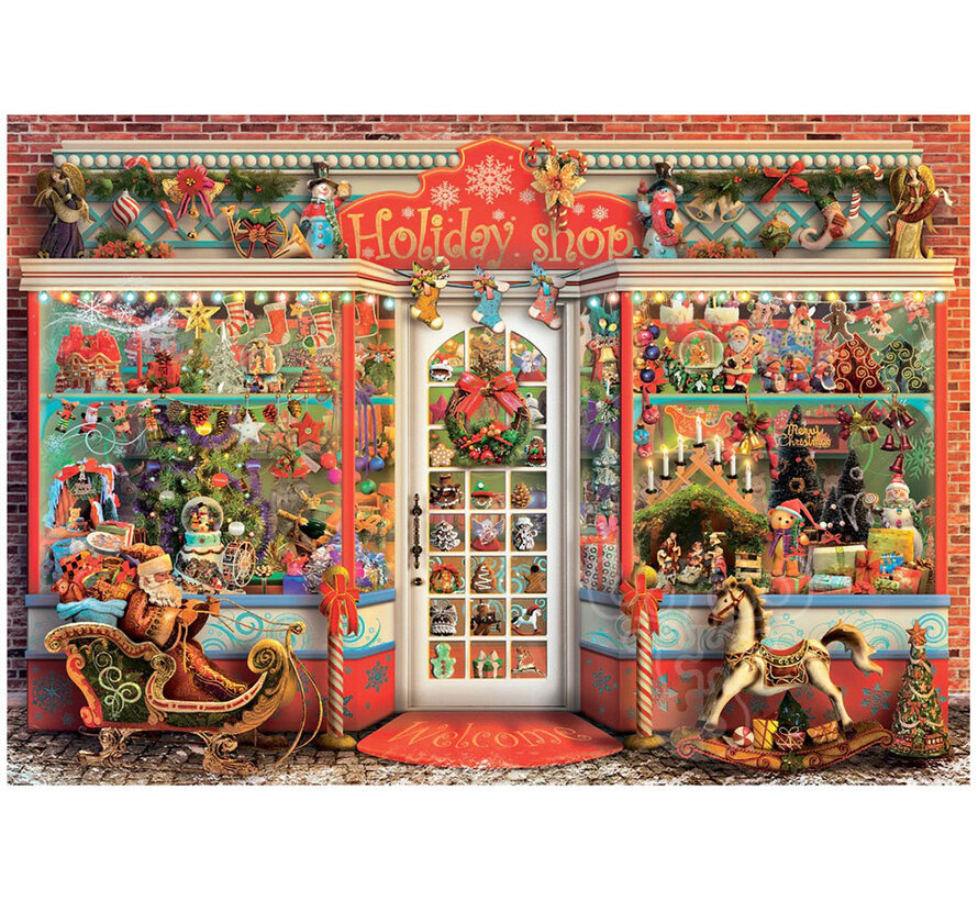Clementoni Classic Christmas: Holiday Shop Puzzle 1000pcs